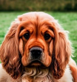 English Cocker Chow dog profile picture