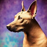 Thai Ridgeback Dog Portrait 8